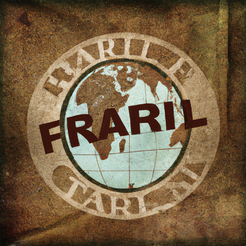 Fair Trade logo on an earthy background